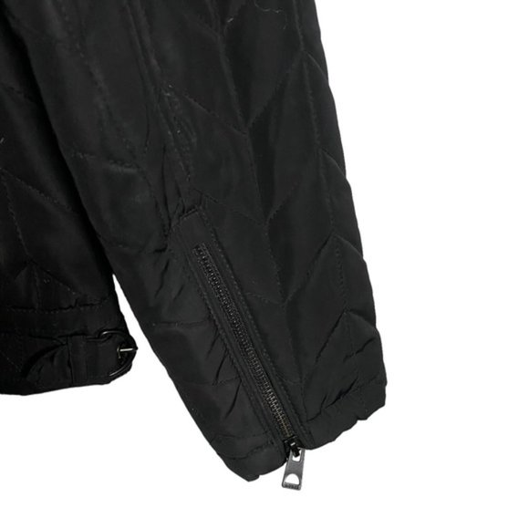 Guess Women's Black Quilted Puffer Jacket - Picture 8 of 12